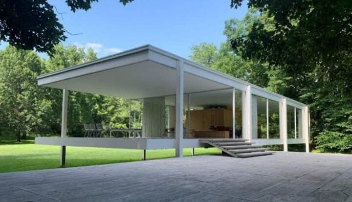 1 Edith Farnsworth House paino, Usa