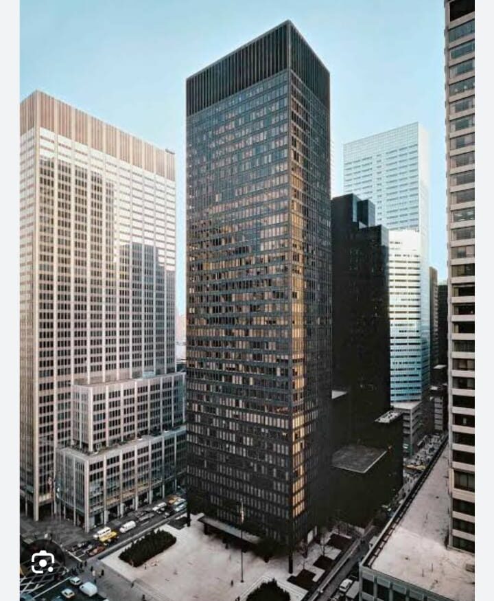 1 Seagram building in new york