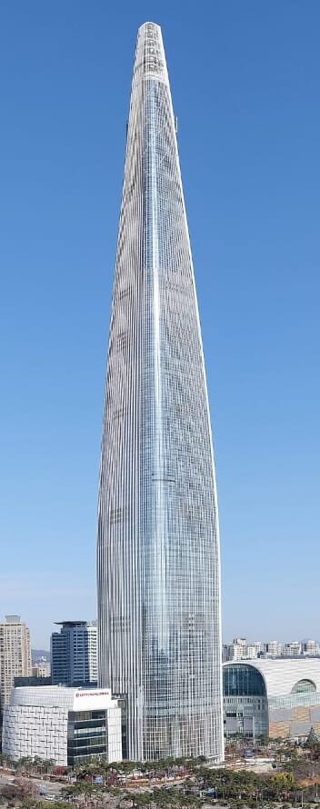 8 Lotte World Tower, Seoul, South Korea 8 Lotte World Tower, Seoul, South Korea
