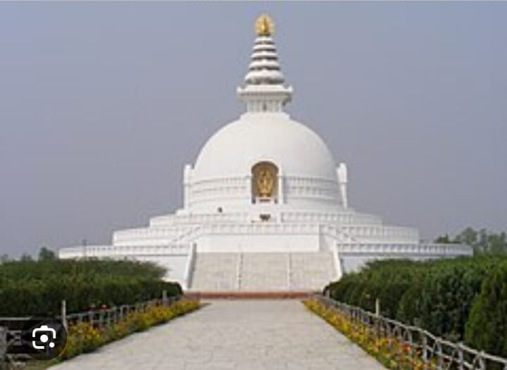 8 World peace Pagoda in Lumbini, Nepal 8 World peace Pagoda in Lumbini, Nepal