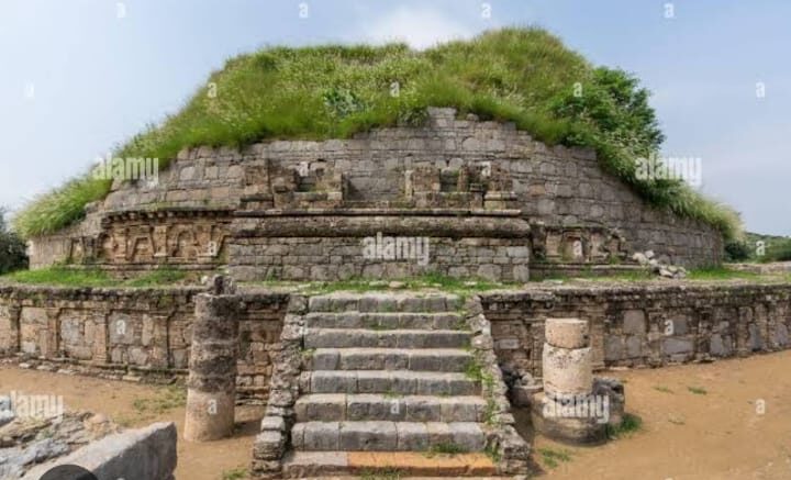 Ancient buddhist stupa in Taxila Ancient buddhist stupa in Taxila