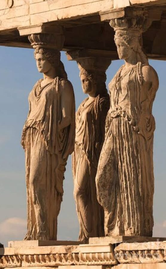 caryatids of the Erechtheion caryatids of the Erechtheion